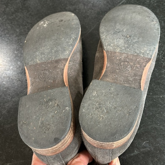 Coclico gray suede booties size 39.5 - Picture 5 of 7